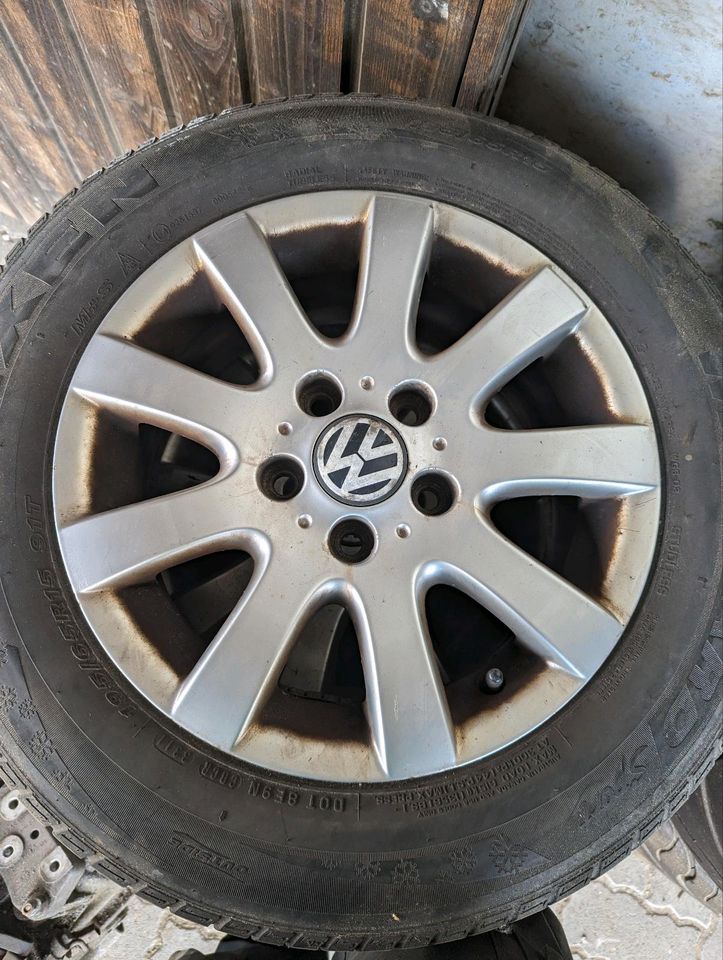 Original VW Alufelgen 6,5x15 LK 5/112 in Eslohe