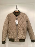 Zara gesteppte Bomberjacke reversible Wendejacke beige/ grün Bonn - Nordstadt  Vorschau