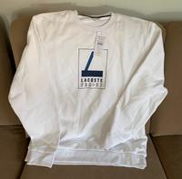 Lacoste Sweatshirt weiß Gr. 7 ( US Gr.XXL, neu m. Preisschild Niedersachsen - Buxtehude Vorschau