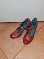 40 Pumps Steg braun rot Leder klassisch Görzt 17 wunderschön München - Ludwigsvorstadt-Isarvorstadt Vorschau