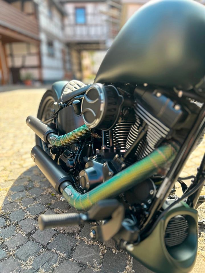 Harley-Davidson Fat Boy ZCB Custom Umbau in Steinweiler Pfalz