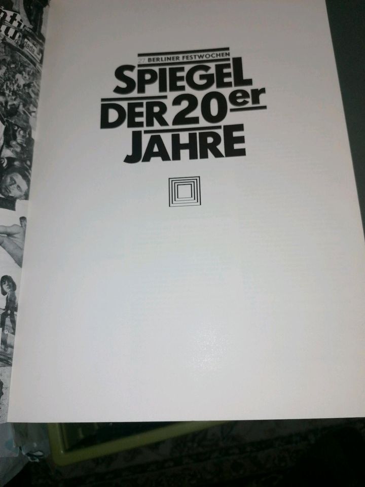 Magazin Berliner Festwochen 1977 Spiegel der 20er Jahre in Berlin