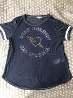 Dunkelblaues semitransparentes T-Shirt Hollister in M mit Schrift Eimsbüttel - Hamburg Rotherbaum Vorschau