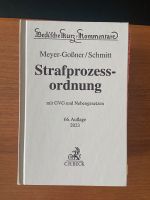 Meyer Goßner Schmitt StPO 66. Auflage München - Bogenhausen Vorschau