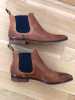 Braune Chelsea Boots aus Leder von Melvin & Hamilton Gr. 37 Niedersachsen - Isernhagen Vorschau