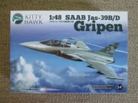 1:48 Kitty Kawk, Saab Jas-39B/D Gripen + viel Zubehör Bayern - Wiesent Vorschau