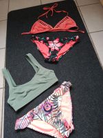 Bikini Gr. 34 XS, H&M Colous of the World, pink Blume Khaki Nordrhein-Westfalen - Horstmar Vorschau