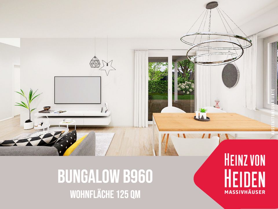 Bungalow B960 - Neubau in Blankenburg - Haus mit 124 qm in Blankenburg