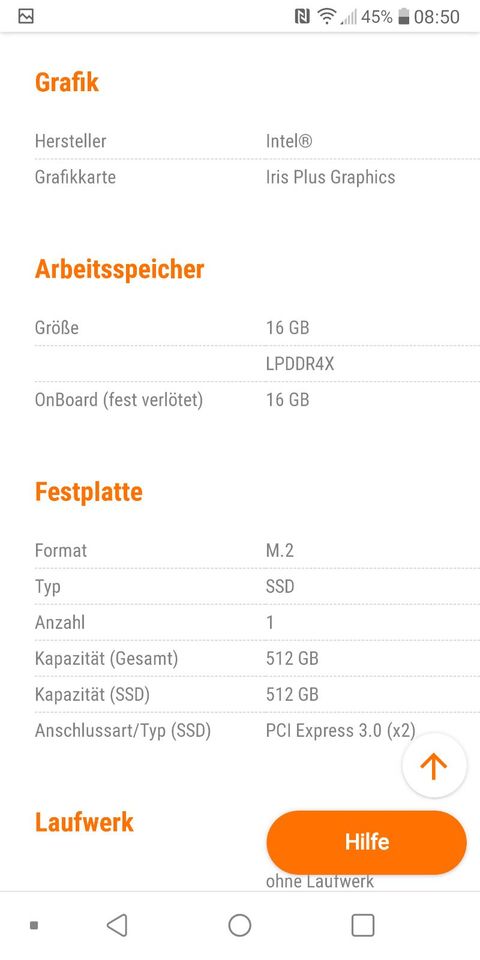 ￼ ASUS ZenBook Flip 13, FHD, i5, 16 GB RAM, 512 GB SSD, in Bottrop
