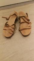 Sandale Riemchensandale Holz / Leder H&M Pankow - Prenzlauer Berg Vorschau