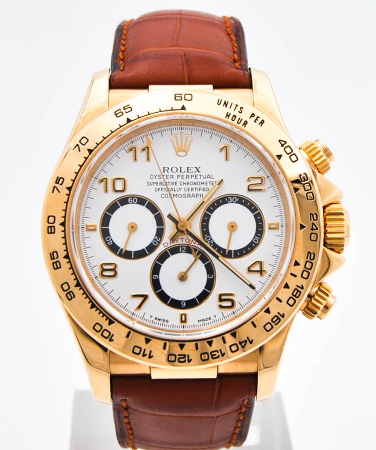 Rolex Daytona Zenith El Primero 18K Gelbgold 16518 in Hamburg