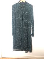 Longbluse Kleid OBJECT dunkelgrün allover Print Nordrhein-Westfalen - Wettringen Vorschau
