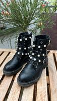 Bullboxer Cowboy-/Bikerstiefelette - black Kr. München - Taufkirchen Vorschau