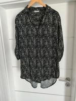 Lang Bluse Gr. 36 und 38 Schwarz beige Kr. Altötting - Burgkirchen Vorschau