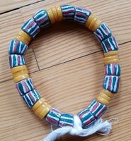 Perlenarmband aus Ghana Beads Glasperlen Saarland - Sulzbach (Saar) Vorschau