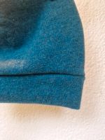 Merinowolle Beanie Mütze KU 42 bis 46 cm wie Kaschmir petrol Dortmund - Innenstadt-West Vorschau