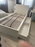 Malm Bett Ikea 90x200 mit Lattenrost und 2 Schubkästen Bayern - Ingolstadt Vorschau