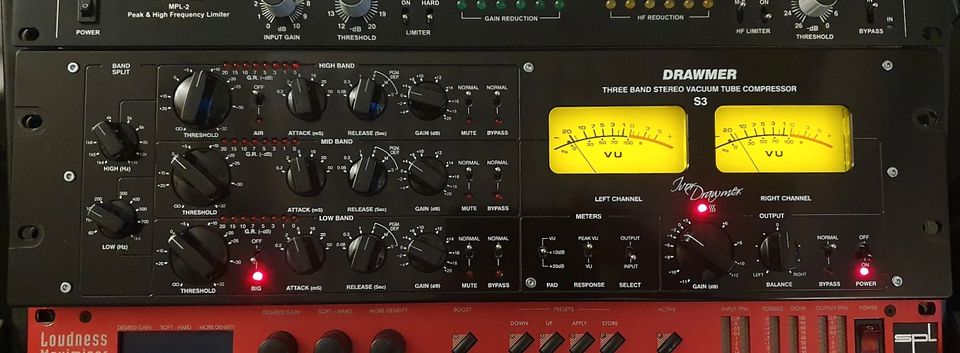 Drawmer S3 - Multiband Röhren/Tube Mastering Kompressor - Limiter in Waiblingen