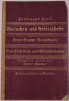 Tatsachen- und Arbeitshefte, Gruppe Naturkunde Unser Körper 1929 Kr. München - Ottobrunn Vorschau