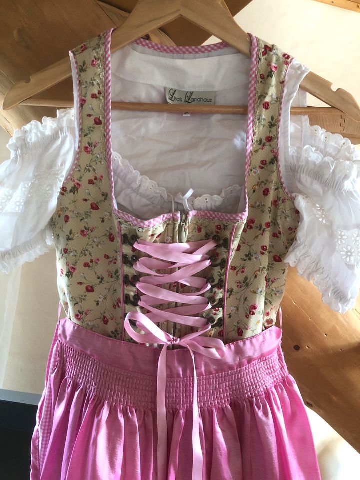 Dirndl rosa Krüger 158 164 34 o.  blau grün Gr. 152 prima Zustand in Wehrheim