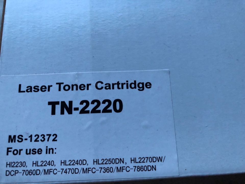 Druckerpatrone Laser Toner Cartridge TN- 2220 in Bonn