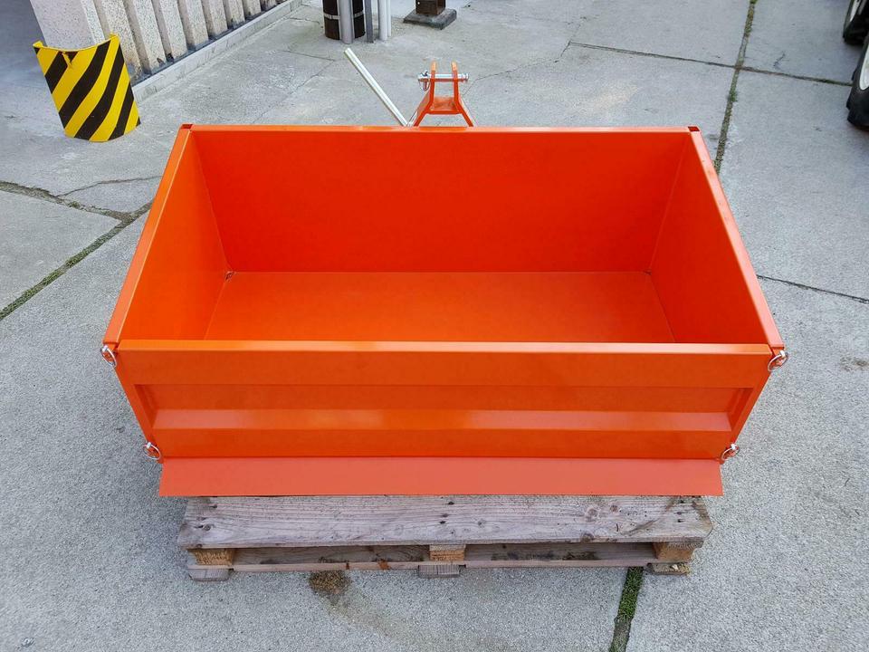 Heckmulde Heckcontainer Mulde 125cm kippbar Kleintraktor neu in Königsbrück