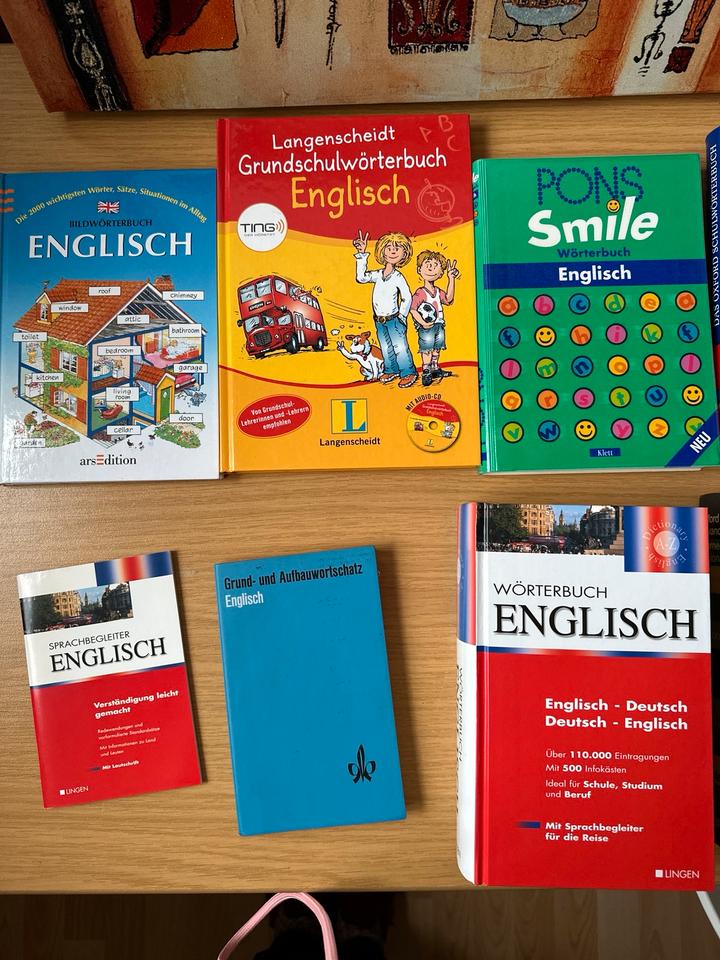 Wörterbücher Englisch Französisch Spanisch Russisch Latein in Waldbrunn