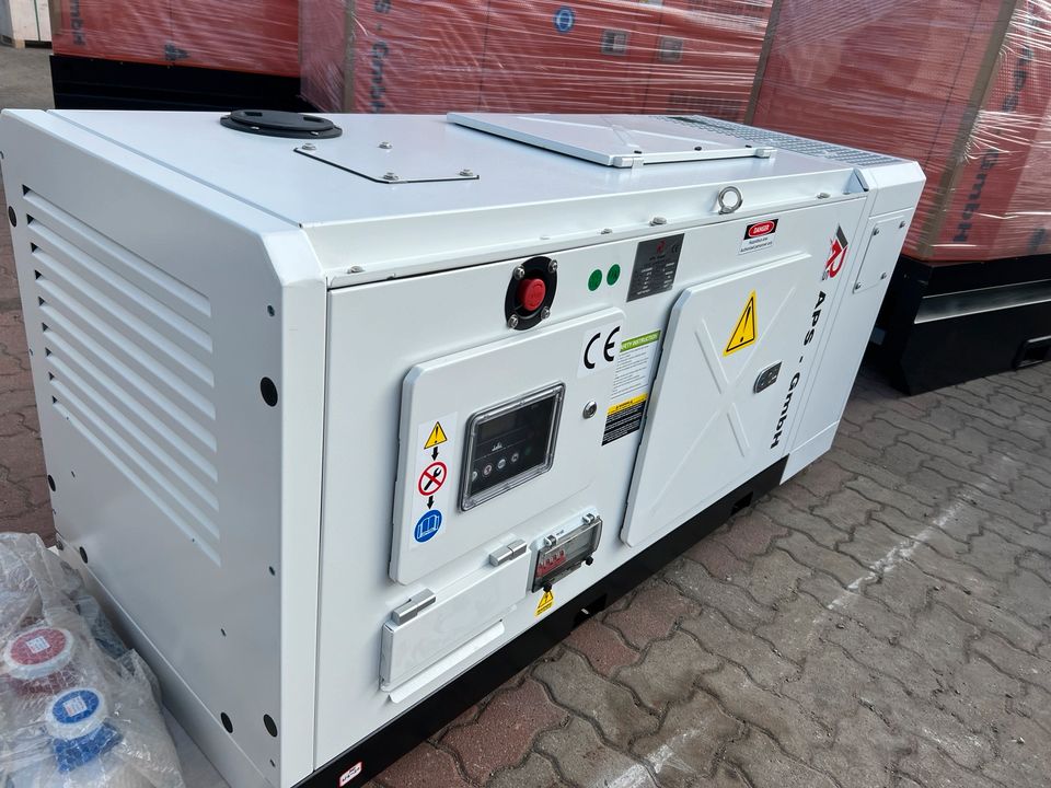 Notstromaggregat 25 KVA Stromerzeuger 25 KVA in Kropp