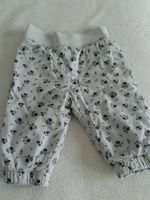 Babyhose , kinderhose , Hose in Größe 62 , grau mit Blumen Niedersachsen - Hattorf am Harz Vorschau