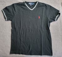 Polo Ralph Lauren - T-shirt - V Kragen - Gr. S - schwarz Shirt Baden-Württemberg - Steinheim an der Murr Vorschau