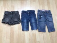 Capri Shorts Gr. 116 kurze Hosen top Esprit S. Oliver Niedersachsen - Schüttorf Vorschau