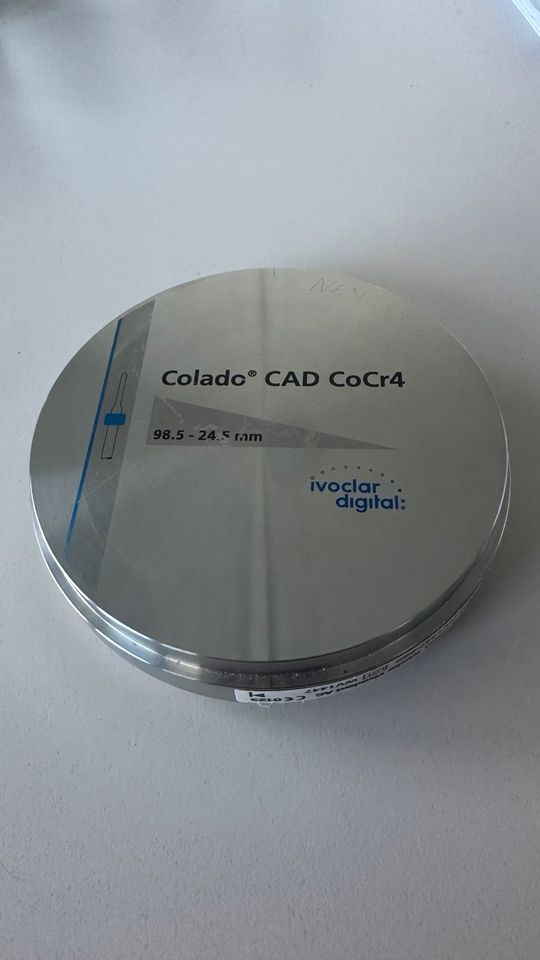 Ivoclar Colado CoCr Fräsblank NEM Dental 24 mm NEU in Düsseldorf