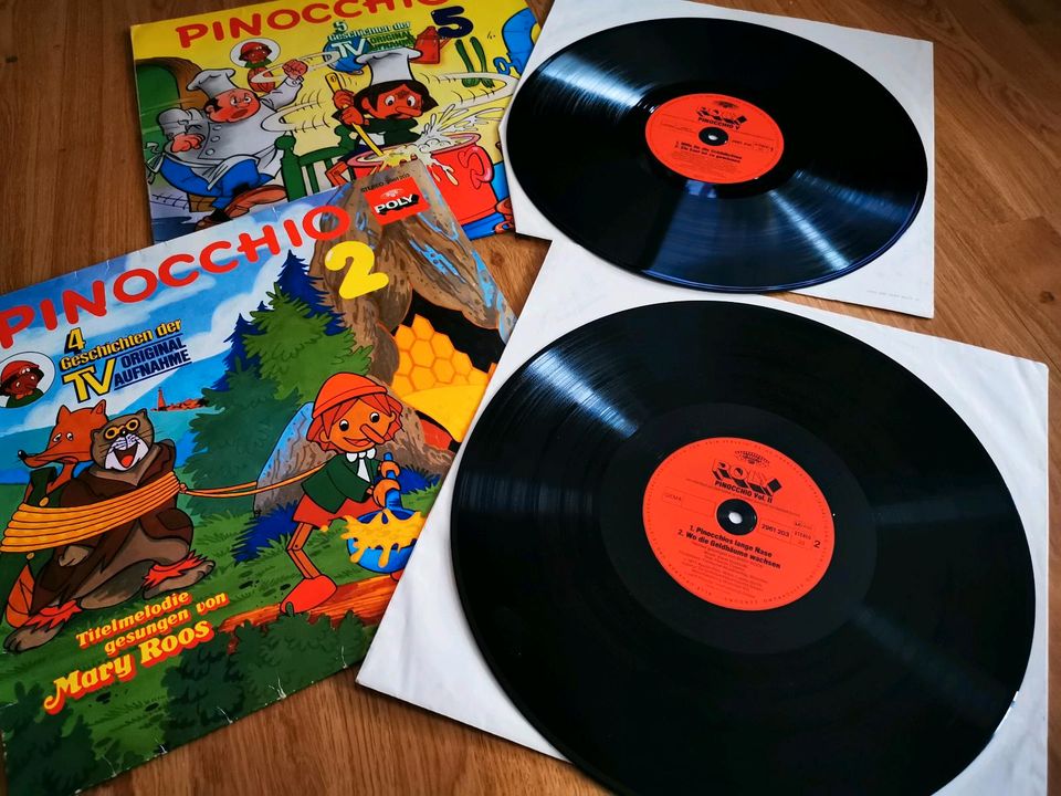 SCHALLPLATTEN, LP, Kinder, Heidi, Biene Maja, Pinocio, Schlümpfe, in Eppertshausen