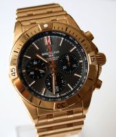 Breitling Chronomat B01 42 RB0134 18k / 750 Roségold Fullset Baden-Württemberg - Oberderdingen Vorschau