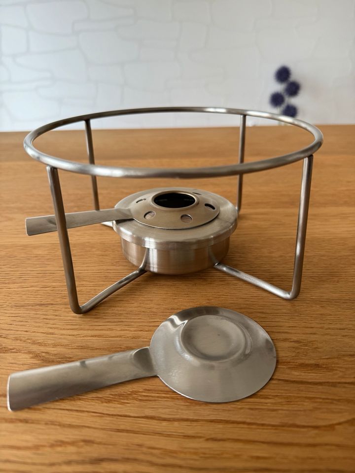 Bodum Fondue Set Edelstahl mit Glaseinsatz für 6 Personen in St. Ingbert