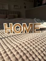 Home deko beige Holz aesthetic Schild LED warm weiß Tischdeko Nordrhein-Westfalen - Nörvenich Vorschau