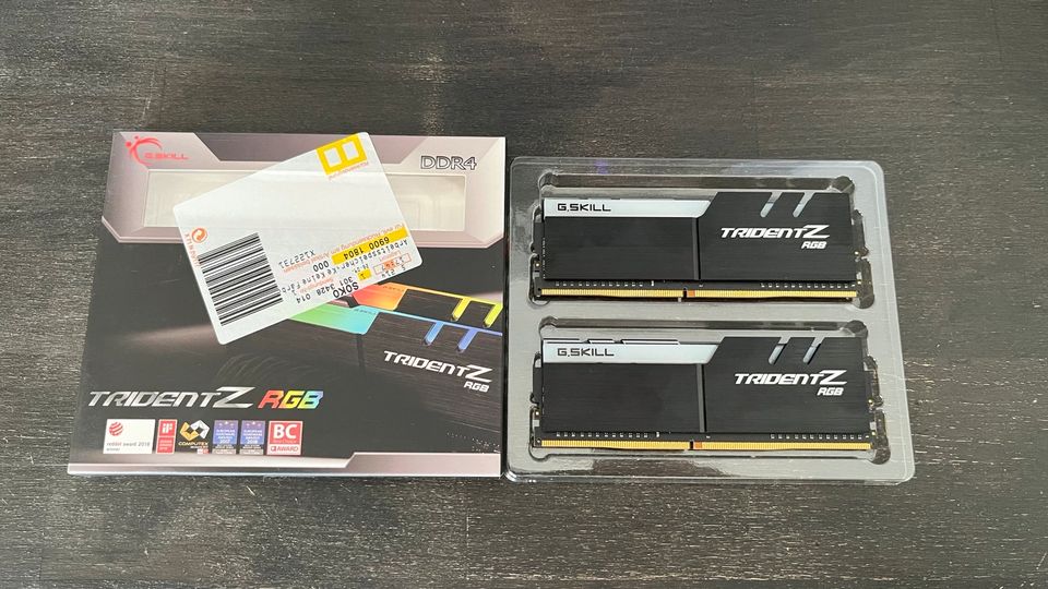 G skill trident z RGB 3000Mhz 2x8GB in Roßdorf