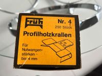 Früh Profil Holzkrallen, 4 mm, 4 Pck. a 250 Stück Bayern - Geiselbach Vorschau