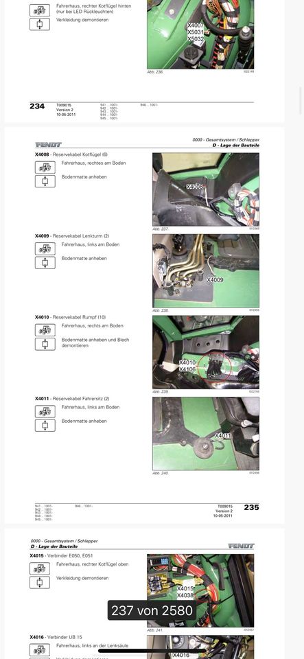 Werkstatthandbuch Fendt 900 Vario 924 927 930 933 936 939 SCR 3b in Kirchdorf a.d.Amper