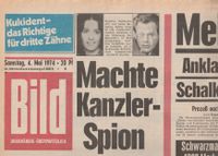 Bild-Zeitung 4.5.1974 - 50. Geburtstag - Ungelesen Nordrhein-Westfalen - Hürth Vorschau