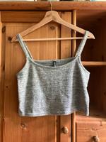 Pieces kurzes Trägertop Croptop aus weichem Stoff Gr. L Neuhausen-Nymphenburg - Neuhausen Vorschau