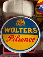 Wolters Pilsener Emailschild Original Braunschweig Niedersachsen - Braunschweig Vorschau