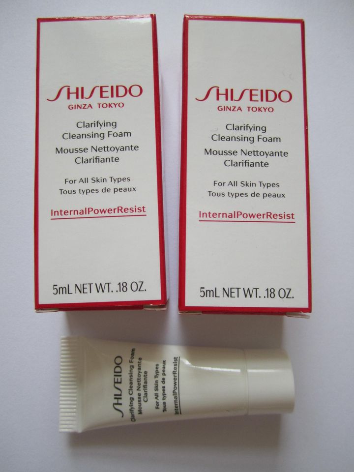 Shiseido 10 ml Clarifying Cleansing Foam NEU Reinigung Gesicht in Nordhausen