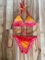 Damen Bikini rot orange gelb Batik Größe 38 H&M Triangle Sommer Niedersachsen - Bassum Vorschau