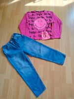 Set Jeans und Langarmshirt Thüringen - Rudolstadt Vorschau