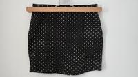Rock, Minirock, Punkte, schwarz, creme/beige, Esmara, S (36/38) Berlin - Karlshorst Vorschau