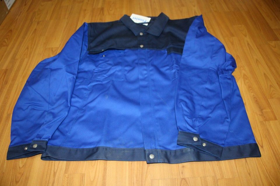 Neue Arbeitskleidung Arbeitsjacke Jacke Pionier blau M - 3XL in Mörfelden-Walldorf