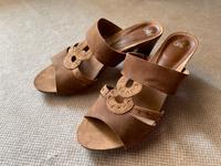 Caprice Sommerschuhe cognac mit Strass Schleswig-Holstein - Neumünster Vorschau