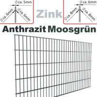 Doppelstabmattenzaun 25 m 1230 mm hoch 6/5/6 Klemmplättchen Bielefeld - Bielefeld (Innenstadt) Vorschau