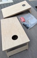 Komplettsatz Cornhole Spiel Set Hessen - Rosbach (v d Höhe) Vorschau